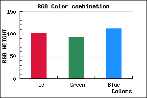 rgb background color #665C70 mixer