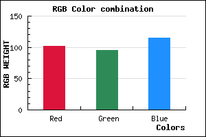 rgb background color #665F73 mixer