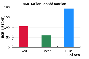 rgb background color #673BBF mixer