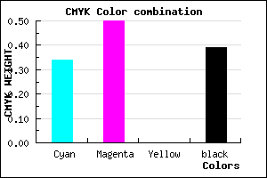 #674D9B color CMYK mixer