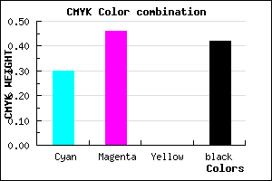 #675094 color CMYK mixer