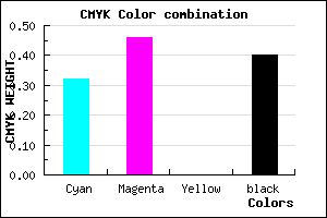 #675298 color CMYK mixer