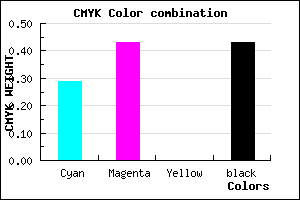 #675391 color CMYK mixer