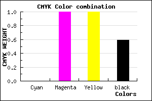 #680000 color CMYK mixer