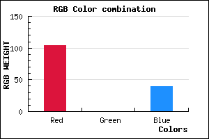 rgb background color #680027 mixer