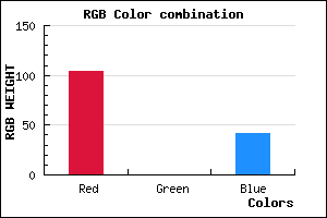 rgb background color #68002A mixer