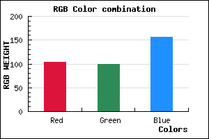 rgb background color #68649C mixer