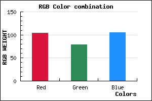 rgb background color #684F69 mixer