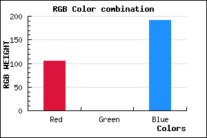 rgb background color #6900BF mixer