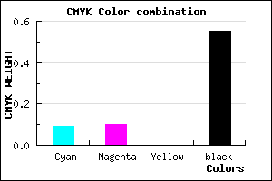 #696874 color CMYK mixer