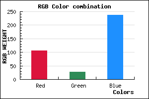 rgb background color #691BED mixer