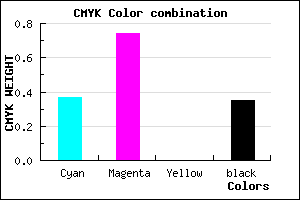 #692BA7 color CMYK mixer