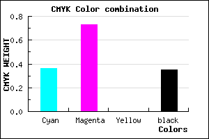 #692DA5 color CMYK mixer