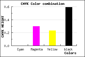 #694951 color CMYK mixer
