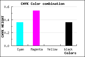 #694CA4 color CMYK mixer