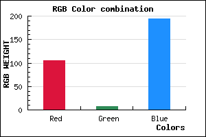 rgb background color #6908C2 mixer
