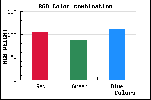 rgb background color #69576F mixer