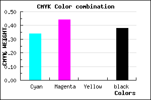 #69589E color CMYK mixer