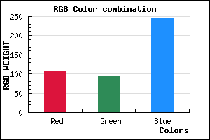 rgb background color #695FF7 mixer