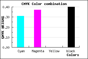 #696199 color CMYK mixer
