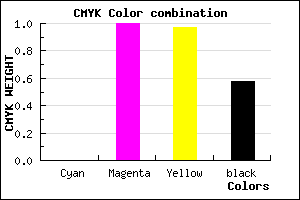 #6A0003 color CMYK mixer