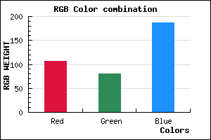 rgb background color #6A51BB mixer