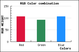 rgb background color #6A5C6A mixer