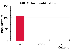 rgb background color #6B0000 mixer