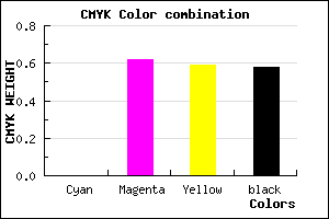 #6B292C color CMYK mixer