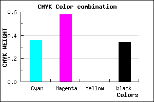 #6B46A8 color CMYK mixer