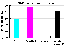 #6B4E96 color CMYK mixer