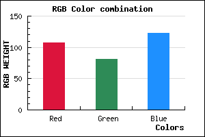 rgb background color #6B517B mixer