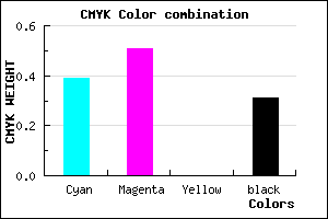 #6B56B0 color CMYK mixer