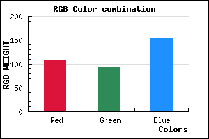 rgb background color #6B5C9A mixer