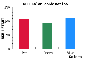rgb background color #6B5D6F mixer