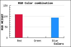 rgb background color #6C005D mixer