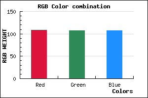 rgb background color #6C6B6B mixer