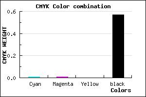 #6C6C6D color CMYK mixer