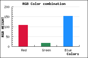 rgb background color #6C1299 mixer