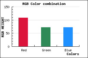 rgb background color #6C4848 mixer