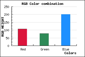 rgb background color #6C4FC9 mixer