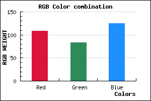 rgb background color #6C537D mixer