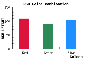 rgb background color #6C5A67 mixer