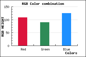 rgb background color #6C5A7D mixer