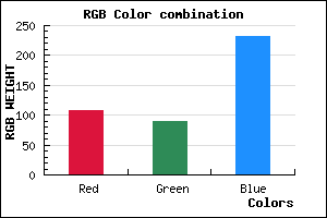 rgb background color #6C5AE7 mixer