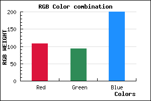 rgb background color #6C5EC8 mixer