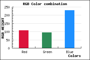 rgb background color #6C5EE6 mixer