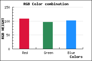 rgb background color #6C6066 mixer