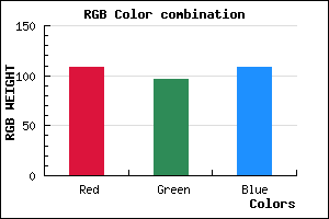 rgb background color #6C606C mixer