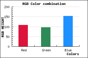 rgb background color #6C609A mixer